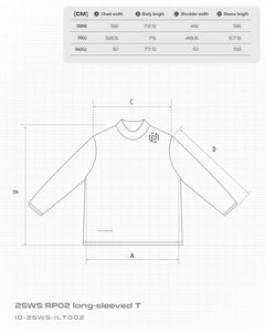 25WS RP02 long-sleeved T [WHITE]