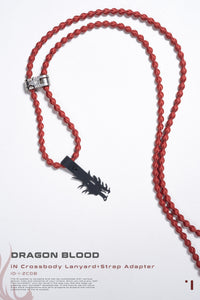 iN Crossbody Lanyard + Strap Adapter [Dragon blood]